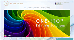 Desktop Screenshot of egprinting.com