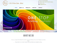 Tablet Screenshot of egprinting.com